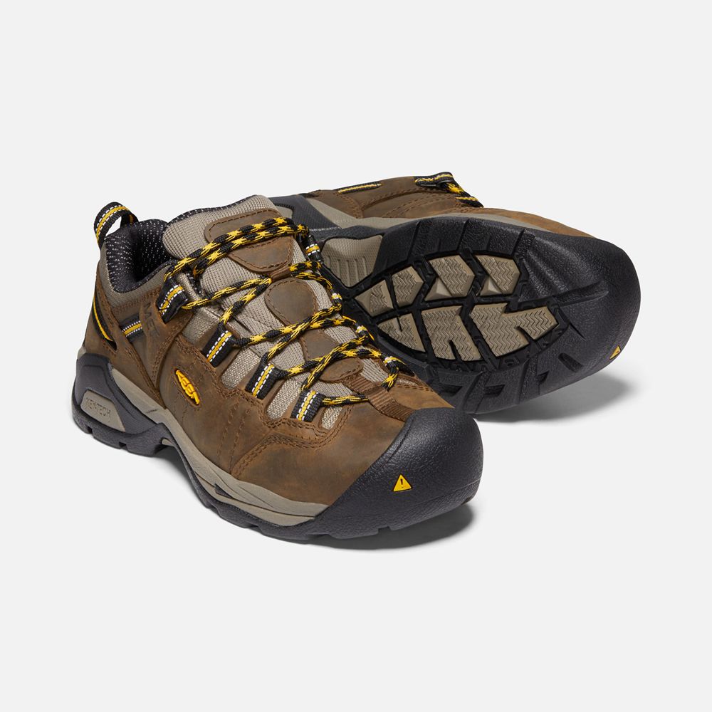 Zapatos de Trabajo Keen Mexico Marrom - Mujer Detroit Xt Internal Met (Steel Toe) - WL8517460